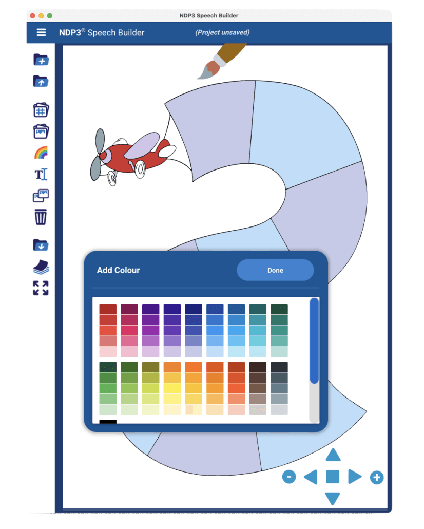 NDP3 Speech Builder v2 screenshots narrow add colour
